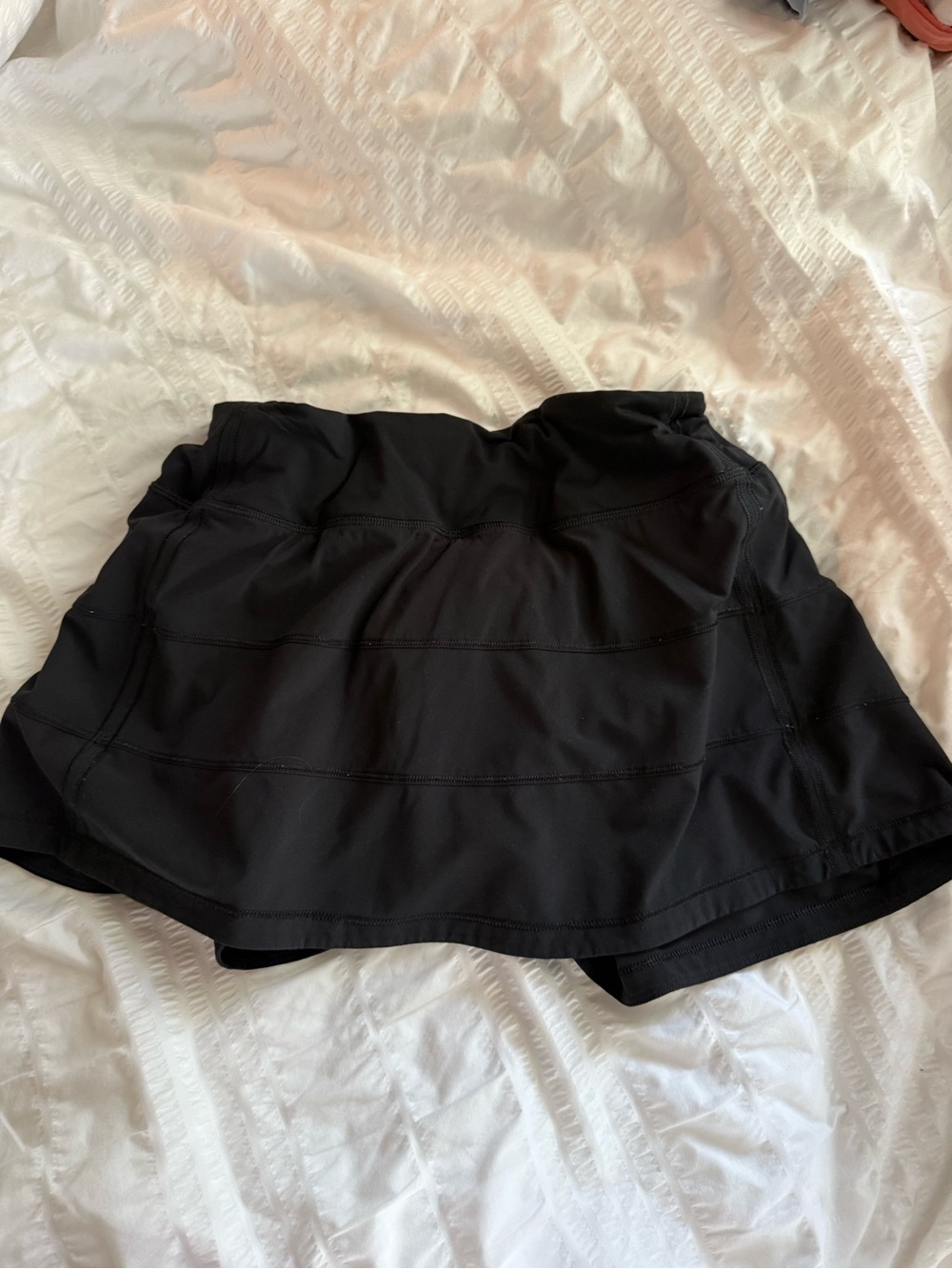 lululemon athletica Black Athletic Skort